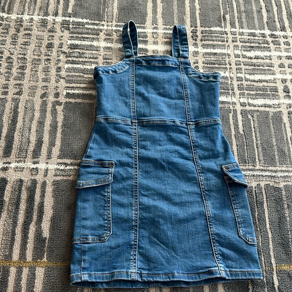 NWOT denim dress for little girls